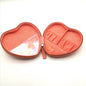 Peach & Pink Heart Shaped Jewellery Box