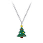 Sterling Silver Christmas Tree Necklace