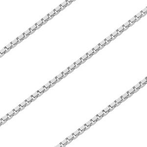 Sterling Silver 0.9mm Box Chain