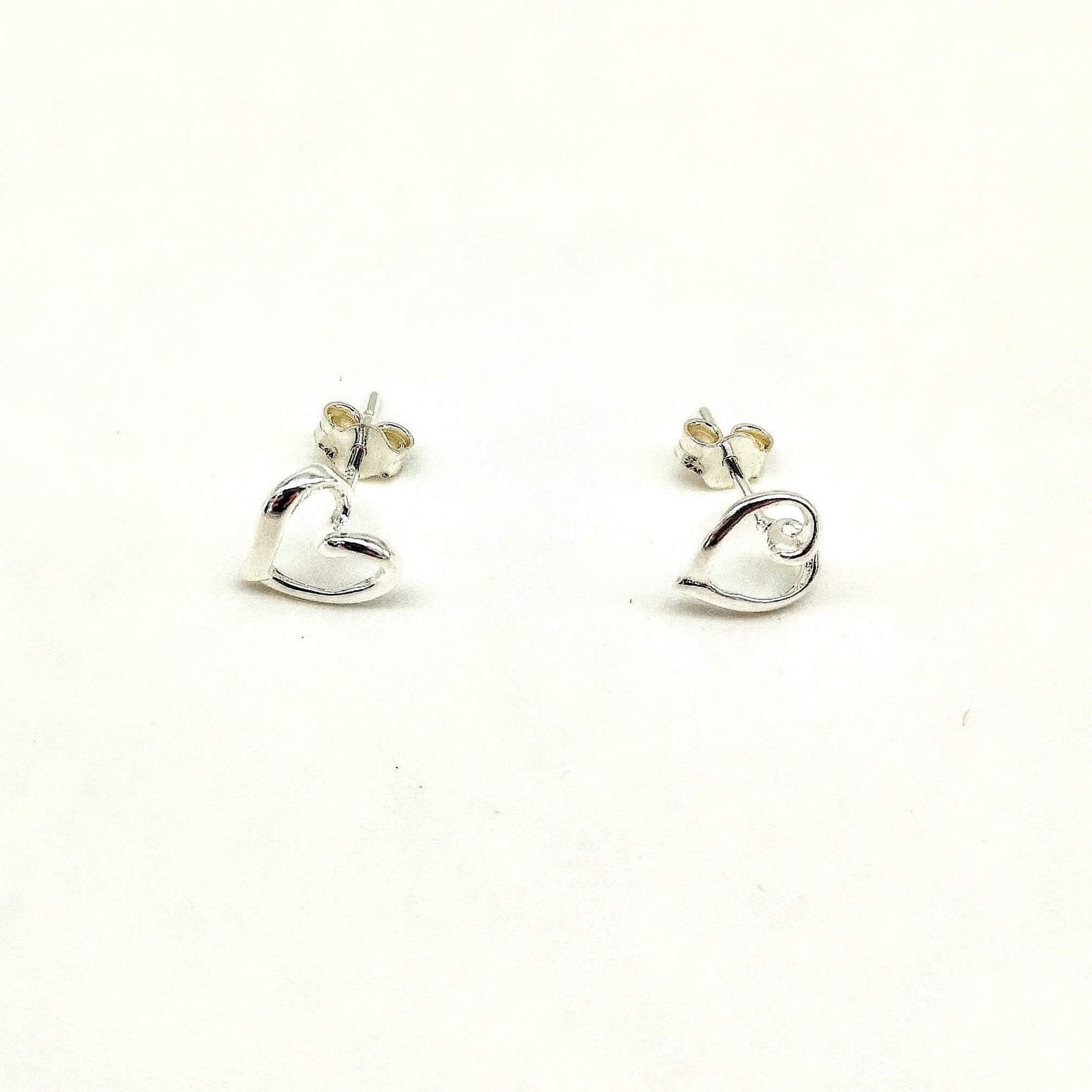 Sterling Silver Heart Earrings