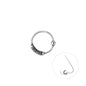 Sterling Silver Twisted Rope Nose Ring